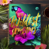 Bold “My Wildest Dreams” Tropical Journal  ノートブック