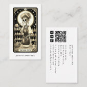 Bold Nail Tech Tarot Card Business Card 名刺 (正面/裏面)