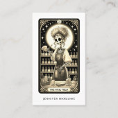 Bold Nail Tech Tarot Card Business Card 名刺 (正面)
