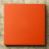 Bold Orange Red #ff4500 Statement Accent タイル