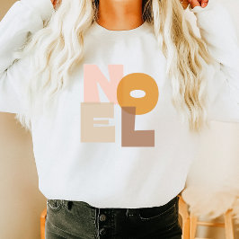 Bold Pastel Noel Women Sweatshirt  スウェットシャツ