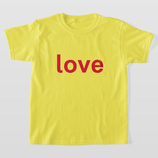 bold pink typography art tシャツ (レイダウン)