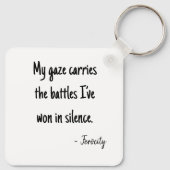 Bold pixelated portrait キーホルダー (裏面)