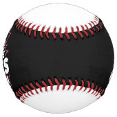 Bold Play Ball Sports Quote Art ソフトボール (正面)