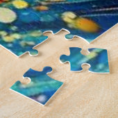 Bold Pop Art Lips Canvas ジグソーパズル (側面)