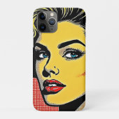 Bold Pop Art Woman Defined Case-Mate iPhoneケース (裏)