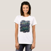 Bold Purple DREAM BIG オリジナルTシャツ Tシャツ (正面フル)