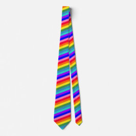 Bold Rainbow Stripes necktie ネクタイ