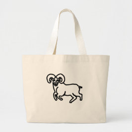 Bold Ram Zodiac Tote Bag ラージトートバッグ