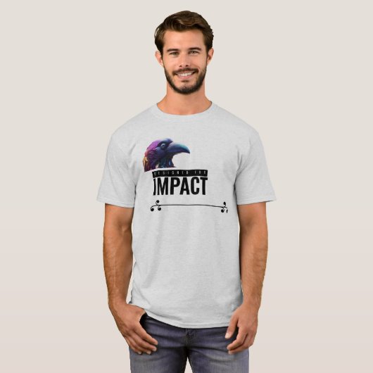 Bold Raven “Prepare for Impact” Tシャツ – (正面フル)