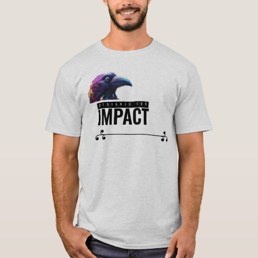 Bold Raven “Prepare for Impact”  T-Shirt –  Tシャツ (正面)
