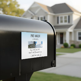 Bold Residential Pressure Washing Overlay マグネット名刺