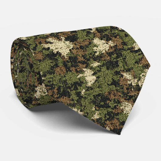 Bold Retirement Gifts Camo  ネクタイ (ロール)