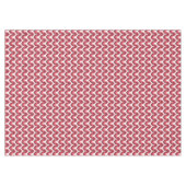 Bold Retro Modern Motif in Pinks テーブルクロス (正面(横))