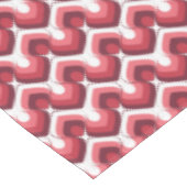 Bold Retro Modern Motif in Pinks テーブルクロス (アングル)