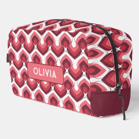 Bold Retro Modern Motif in Pinks ドップキット (右コーナー)