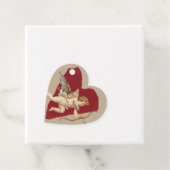 Bold Romance Classics Red Heart Angel Bow & Arrow  フェイバータグ (インサイチュ)