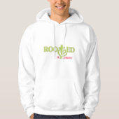Bold Rooted in Christ Bible Verse Hoodie パーカ (正面)