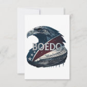 Bold Rules: A Clear, Striking Message 出欠カード (正面)