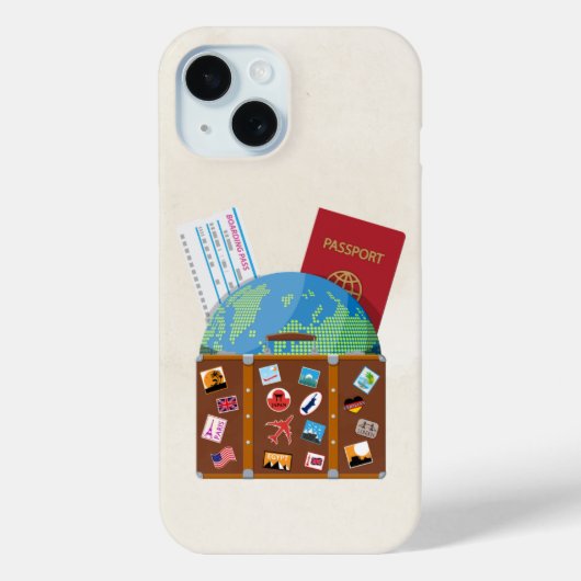 Bold Sans Serif スタイリッシュフォンケース | パスポート Case-Mate iPhoneケース (裏面)