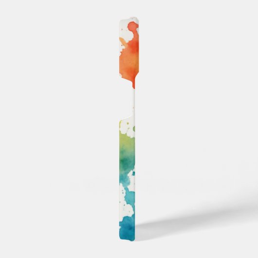 “Bold Splash Art Phone Cover with Striking Trendy iPhoneケース (右側面)