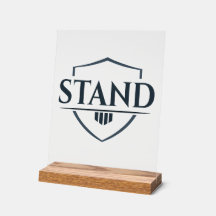 Bold “STAND” Inspirational Christian