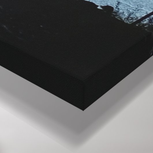 Bold Stark Contrast キャンバスプリント (コーナー (底面))