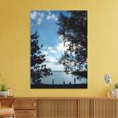 Bold Stark Contrast キャンバスプリント (インサイチュ (リビング))