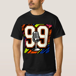 Bold Street Graffiti 99 & Microphone T-Shirt – Ret Tシャツ