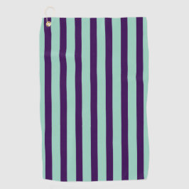 Bold Stripe Golf Towel for Stylish Players ゴルフタオル