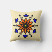 Bold Sun Mandala クッション (裏面)