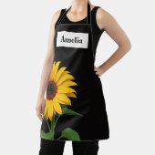 Bold Sunflower Modern Kitchen Apron エプロン (インサイチュ)