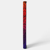 Bold Swirl Doodle Samsung Galaxyケース (左側面)