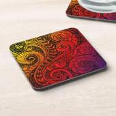 Bold Swirl Hard plastic coaster コースター (左側)