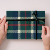 Bold Tartan Plaid Preppy Christmas  ラッピングペーパー