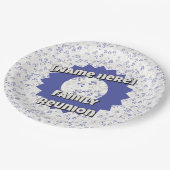 Bold Texas Bluebonnets, Family Reunion,  ペーパープレート (アングル)