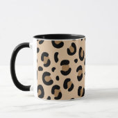 Bold Tiger Stripe Pattern – Animal Print Design マグカップ (左)