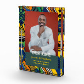 Bold Tribal Christmas Gifts for African Black Men フォトブロック (右)