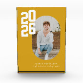 Bold Type Yellow Graduation フォトブロック (正面)