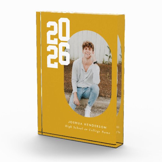 Bold Type Yellow Graduation フォトブロック (右)