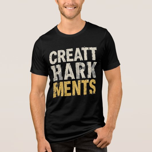 "Bold Typography T-Shirt – Statement Graphic Text トライブレンドTシャツ (正面)