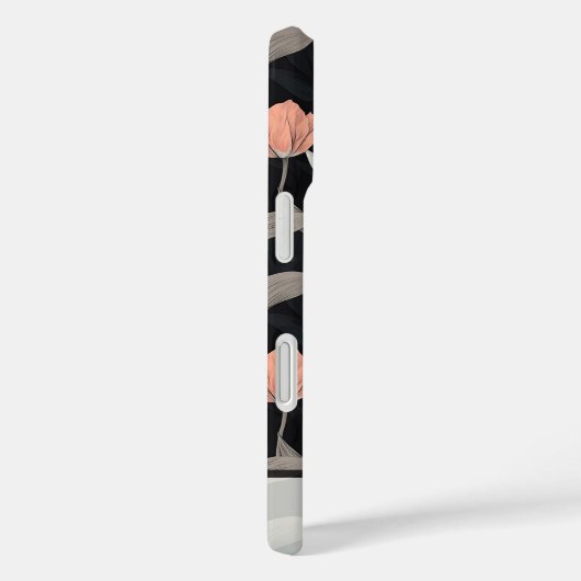 Bold Wedding Favors Tulip Name Case-Mate iPhoneケース (裏面 / 右)