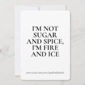 Bold Women Empowerment Greeting Card For Women シーズンカード (正面)