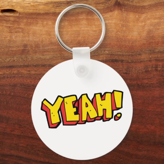 Bold Yeah キーホルダー (正面)