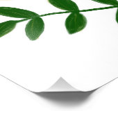 Bold Yellow Modern Flower Graphic Painting Art フォトプリント (角)