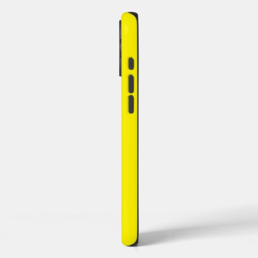 Bold Yellow Phone Case – Vibrant & Stylish Protect Case-Mate iPhoneケース (裏面 / 左)