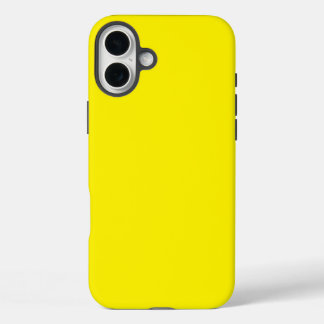 Bold Yellow Phone Case – Vibrant & Stylish Protect iPhone 16 Plusケース