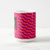 Bold Zigzag Pattern Graduating Class モーフィングマグカップ (中央)