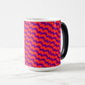 Bold Zigzag Pattern Graduating Class モーフィングマグカップ (正面右)