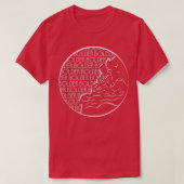 Bolder Bouldering Ink Vault Art Tシャツ (デザイン正面)